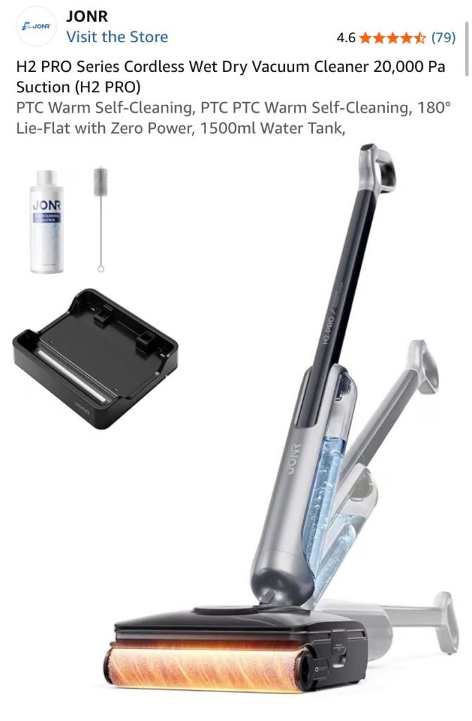 JONR H2 Pro Cordless Wet & Dry Vacuum Cleaner – Brand New