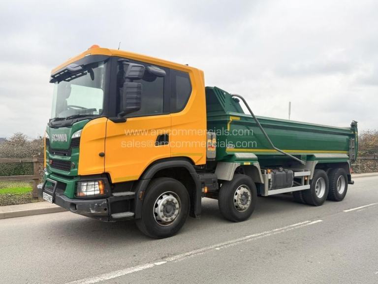 2022 (72) SCANIA G410 XT 8X4 TIPPER 32T
