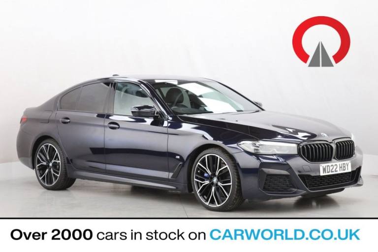 2022 BMW 5 Series 520d MHT M Sport 4dr Step Auto SALOON DIESEL Automatic