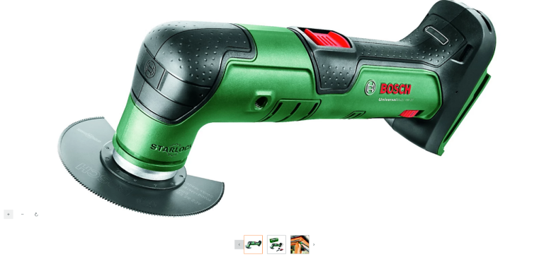 Bosch UNIVERSALMULTI 18V-32 Cordless Multi Tool Starlock WITH BATTERY / CHARGER FREE DELIVERY