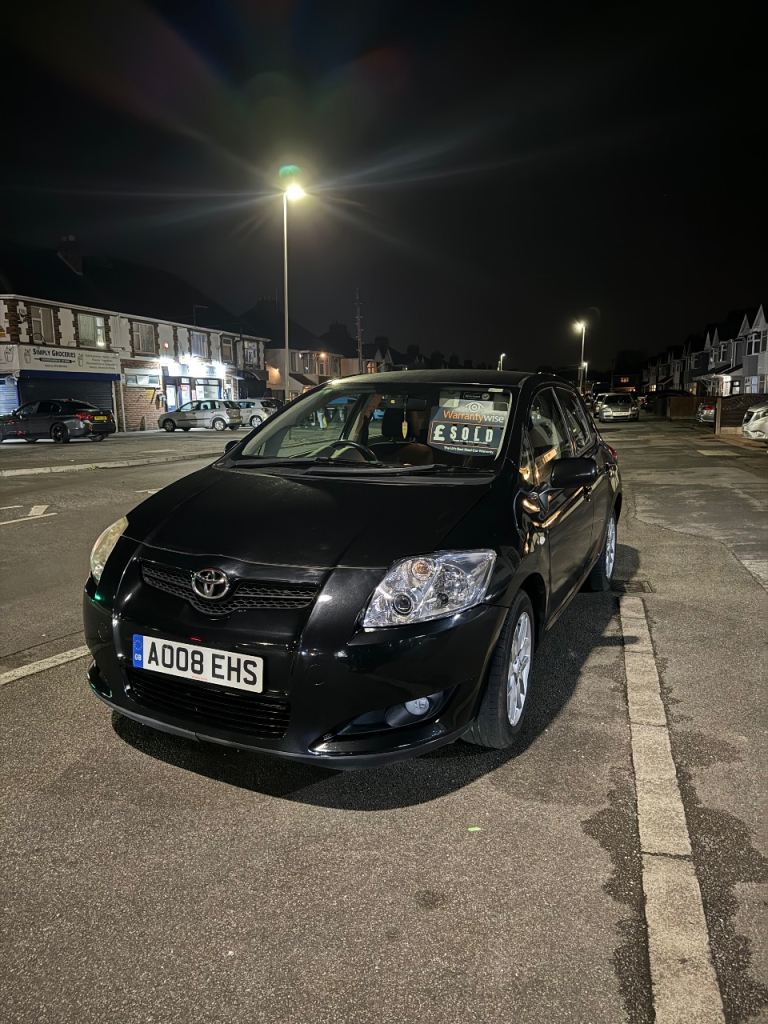 Toyota, AURIS, Hatchback, 2008, Manual, 1598 (cc), 5 doors