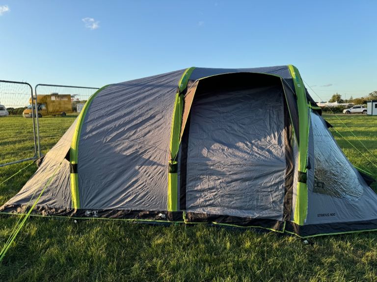 Airgo 4 person inflatable tent / loads of extras.