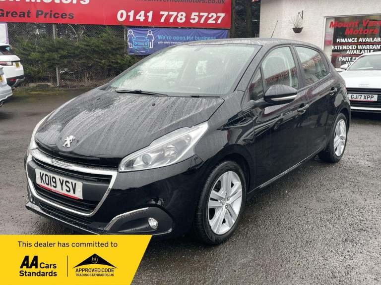 2019 Peugeot 208 1.2 PureTech Active Euro 6 (s/s) 5dr HATCHBACK Petrol Manual