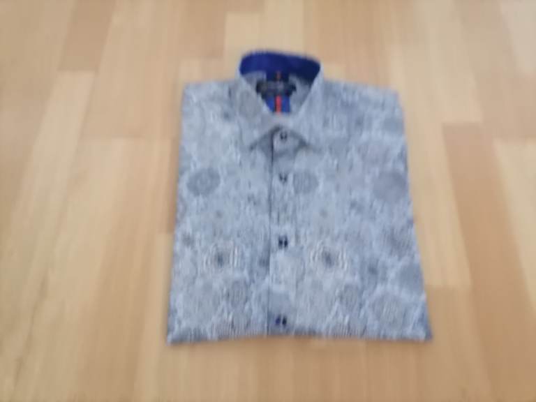 Designer OSCAR BANKS Luxury Pure Cotton Shirt. N. Mint Cond. Size : M ( 39 - 40)