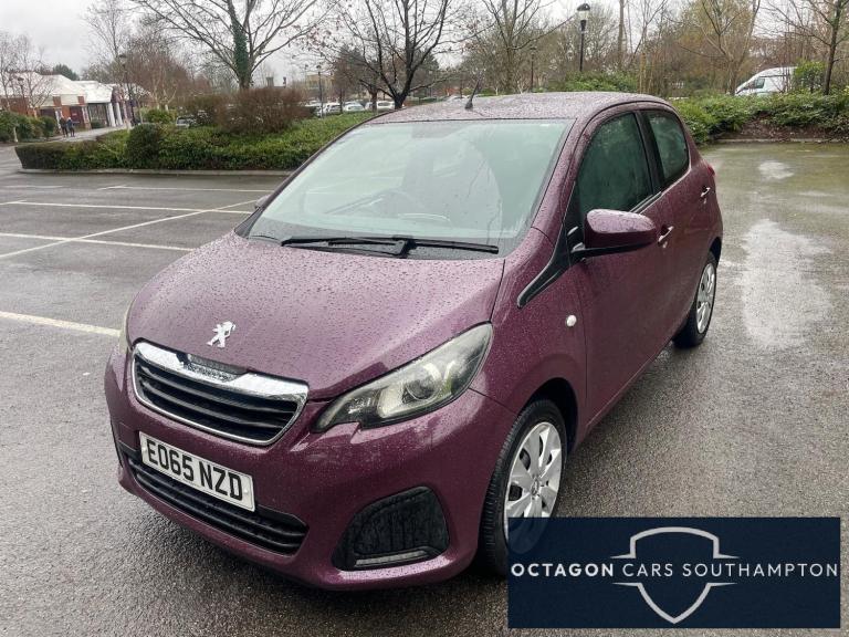 2015 Peugeot 108 1.0 Active Hatchback 5dr Petrol Manual Euro 6 (68 ps) Petrol