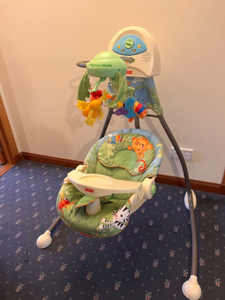 Fisher Price Open top cradle swing 
