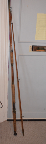 consider swap  Butlers Fishing Tackle of Brighton 12’ 2 piece split cane beach caster rod