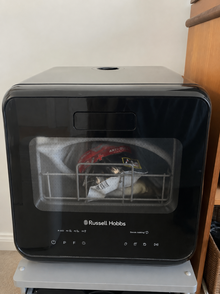 Russell Hobbs Compact Dishwasher - Black, Excellent Condition