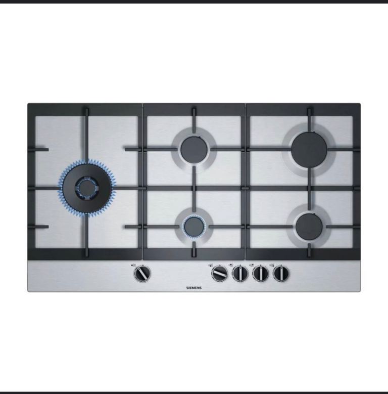 Siemens 5-burner gas hob - brand new