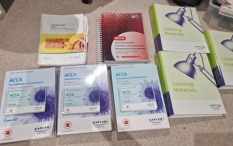 ACCA books and Exam kits