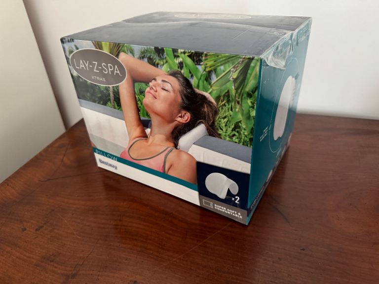 Lay-Z-Spa Hot Tub pillows headrests spa Bestway new in box…. 2 in box....