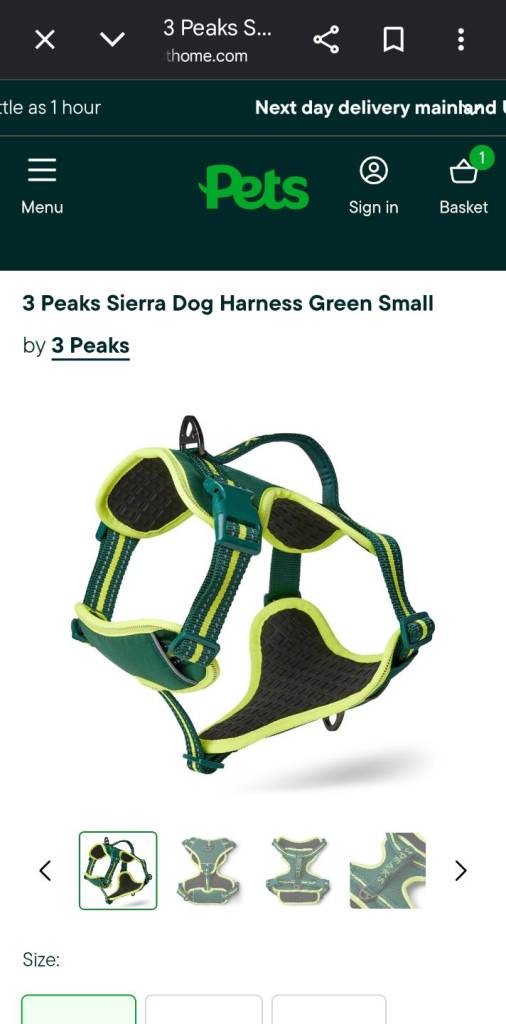 Med size 3 Peaks Harness