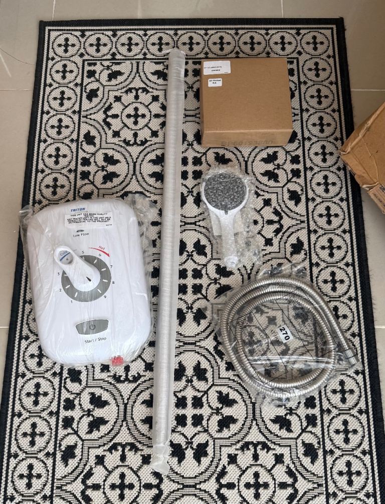 TRITON Safeguard+ 8.5kW Thermostatic Electric Shower – BRAND NEW