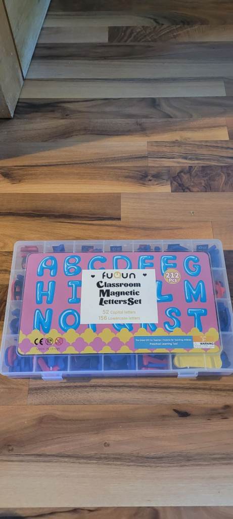 FuFun Classroom Magnetic Letters Set 