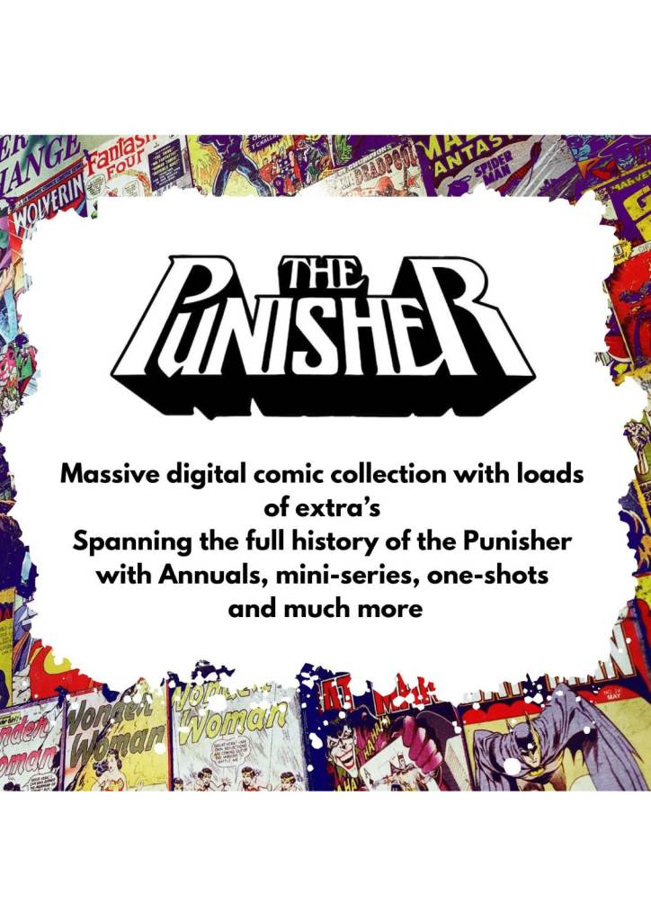 The Punisher Digital Comic Collection Packed with series, mini's, one-shots and specials