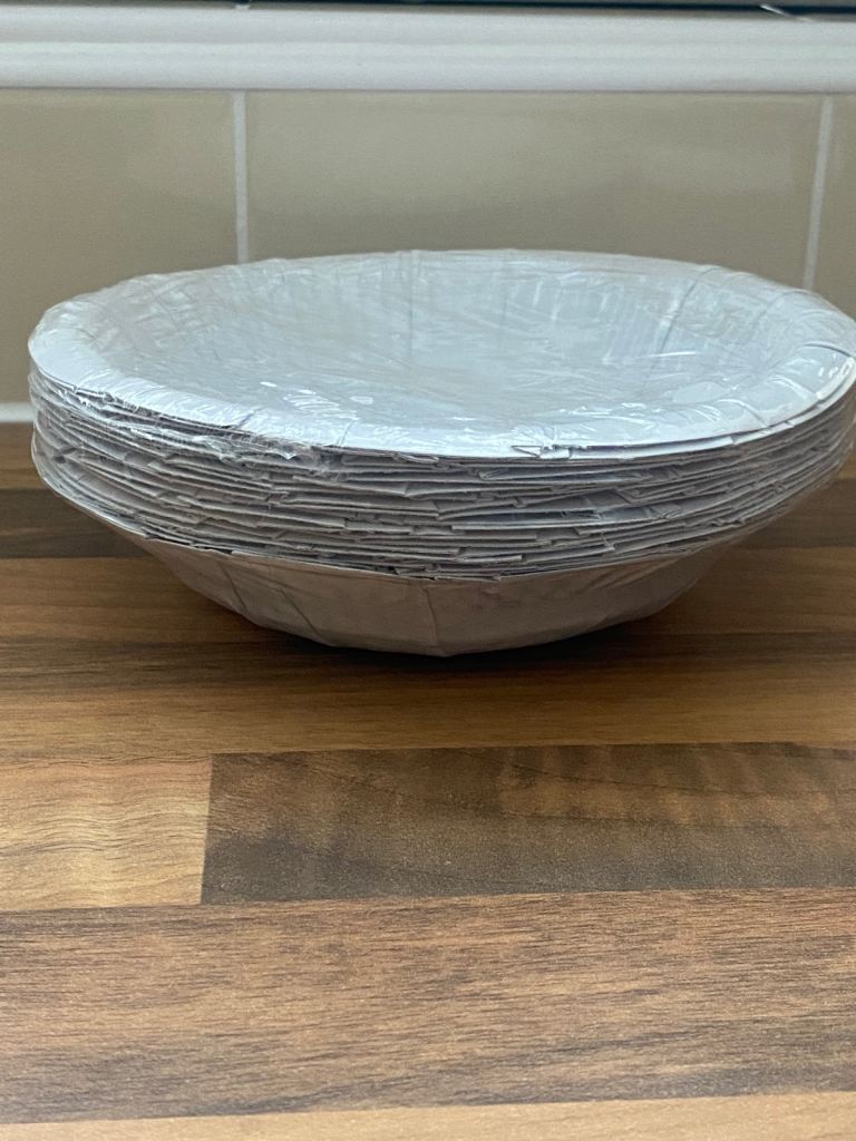 No washing up bowls . 