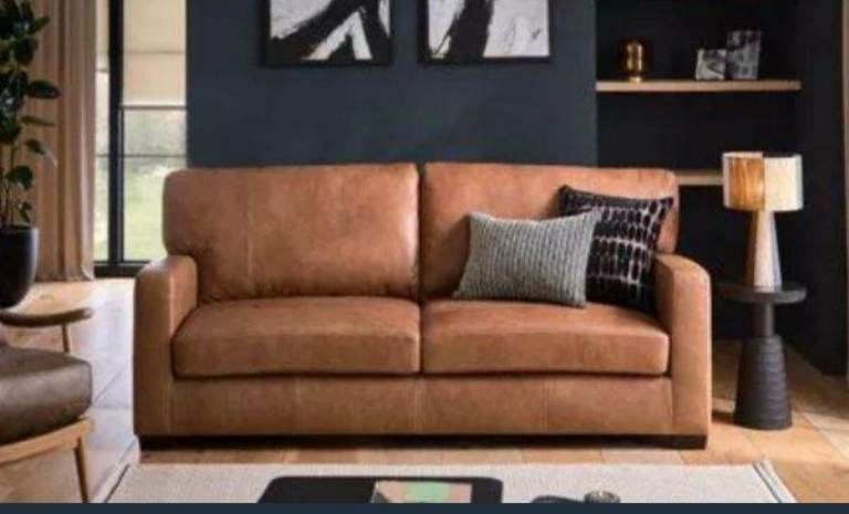 Next 2-Seater lether Sofa for sale
