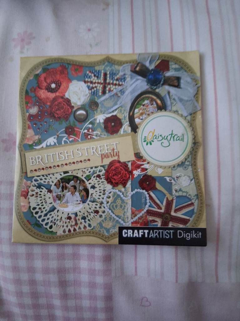  DAISYTRAIL. CRAFT ARTIST DIGIKIT  -  BRITISH STREET PARTY (UNOPENED)