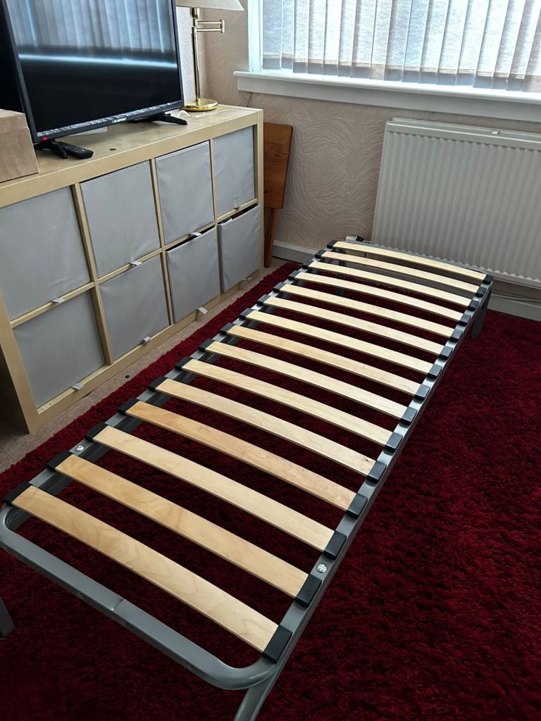 Static Caravan Single bed with Matress