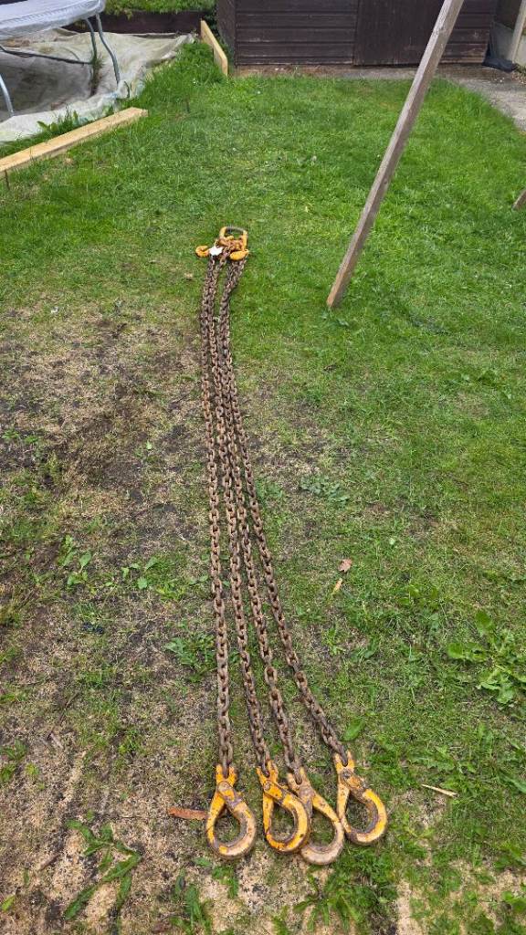 4 Leg Lifting Chains - 6.7 Tonne Rating