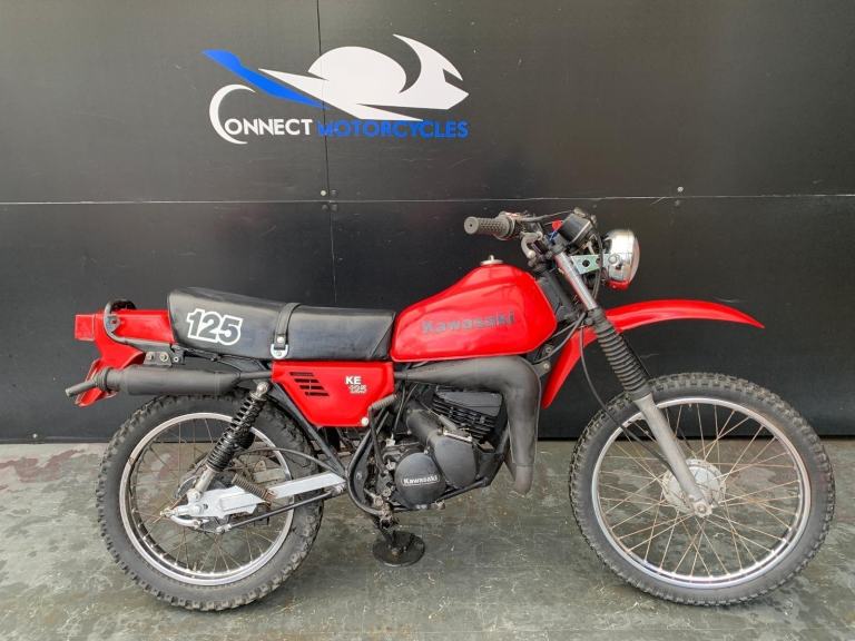 KAWASAKI KE 125 1983 2 STROKE PROJECT BIKE 