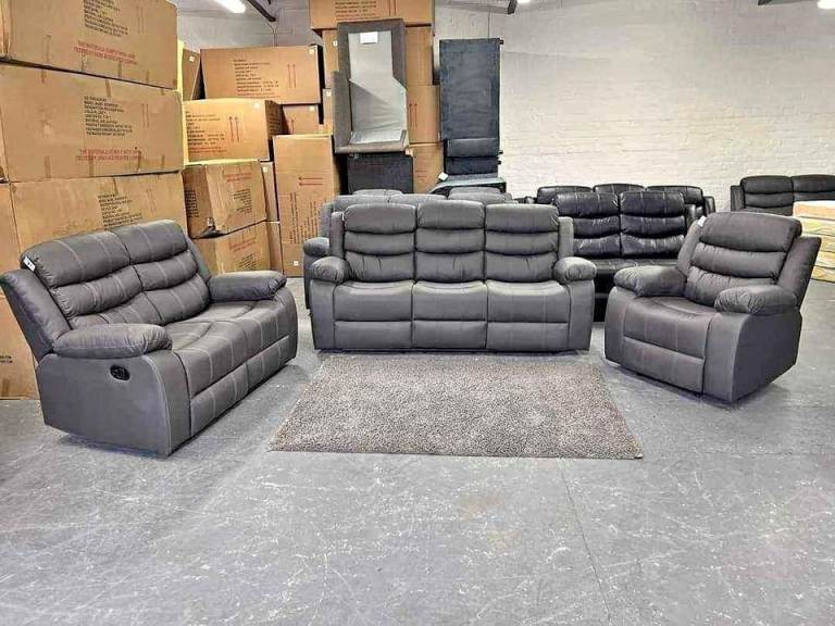 Luxury Roma Recliner Sofa Set 🚛3+2 & Corner❤️25% Price Drop😘Order Fast COD🚛Today Delivery