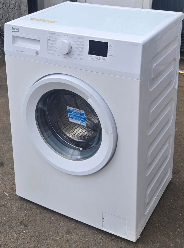 Beko White Washing Machine - Good Condition, Ready to Use