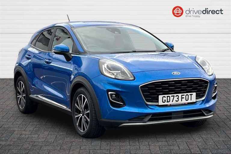 2024 Ford Puma 1.0T EcoBoost MHEV Titanium SUV 5dr Petrol Hybrid Manual Euro 6 (s/s) (125  SUV Hy...