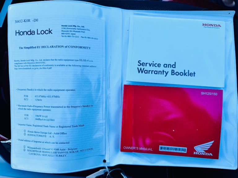 Honda, SH, 2022, 125 (cc)