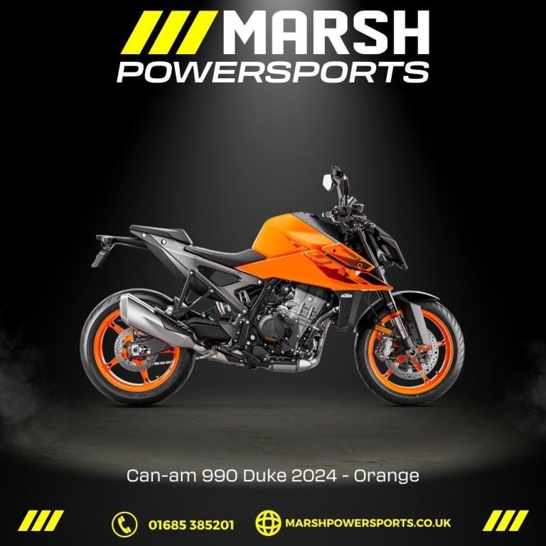 KTM 990 Duke 2024 - KTM Main Dealer -  0% Finance now available!