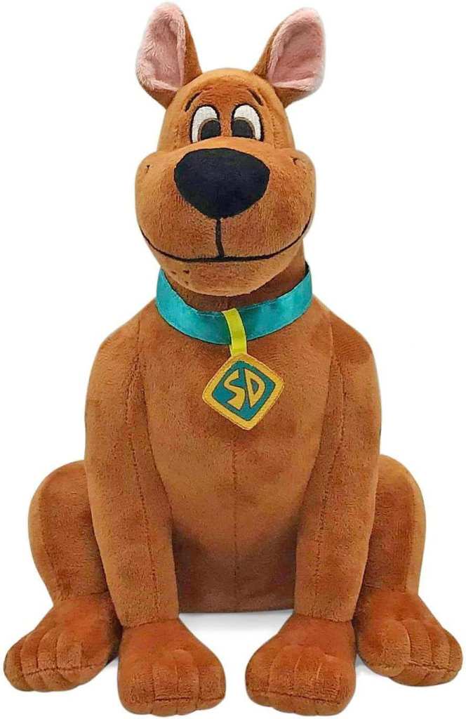 Scooby-Doo Dog Plush Soft Toy Stuffed Animal Brown Blue Collar 28cm