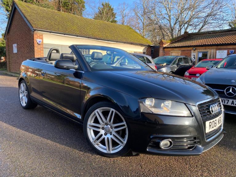 2011 Audi A3 Cabriolet 1.8 TFSI S line Convertible 2dr Petrol Manual Euro 4