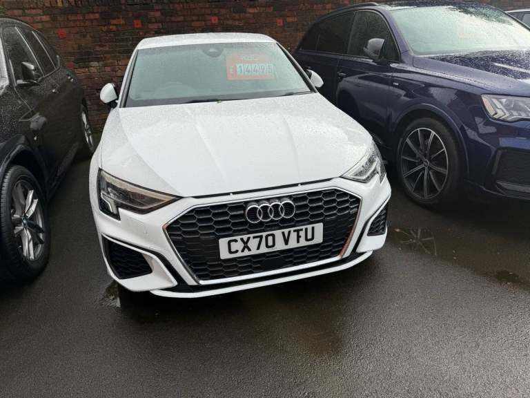 2020 Audi A3 1.4 TFSIe 40 S line Sportback S Tronic Euro 6 (s/s) 5dr 13kWh HATCHBACK Petrol/Elect...