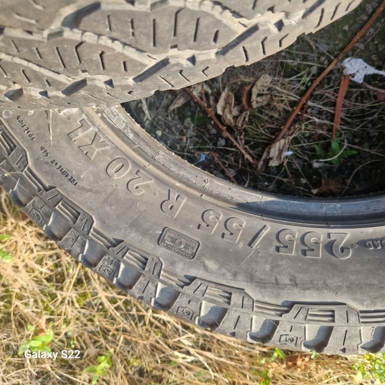 255/55/R20 XL GENERAL GRABBER tyres x4 £55 for 4 bargain