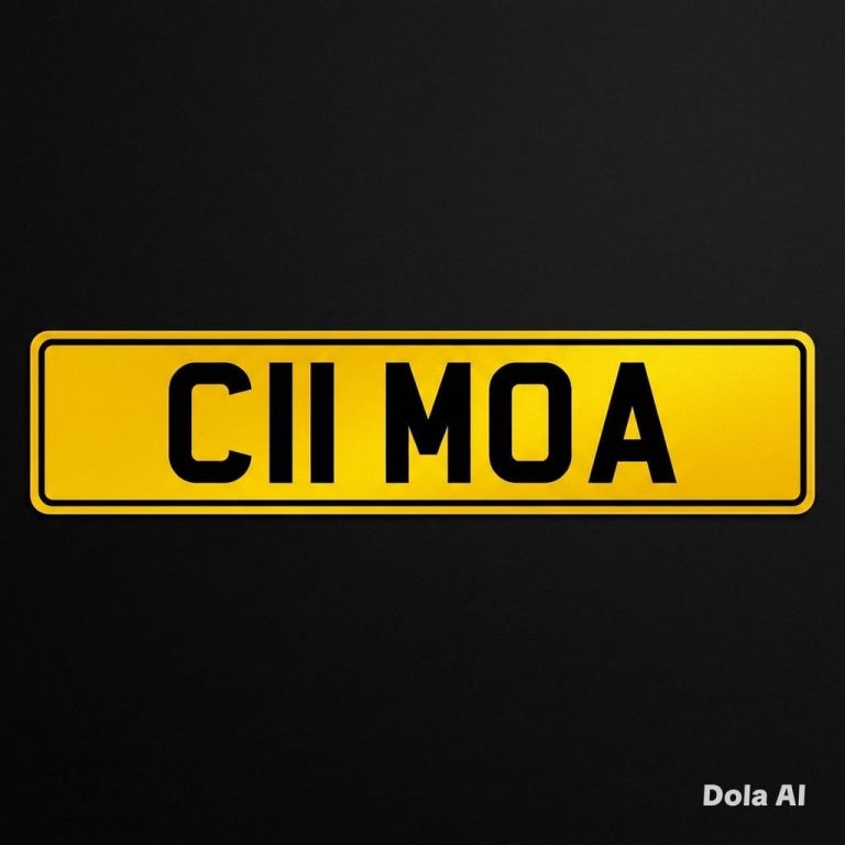 Mo private number Plate