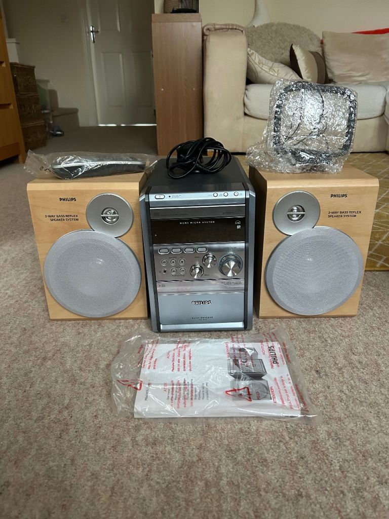 Philips MCMS Mini HiFi system MP3-CD/CD-R/CD-RW COMPATIBLE