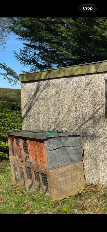 Rabbit Guinea pig pet hutch 