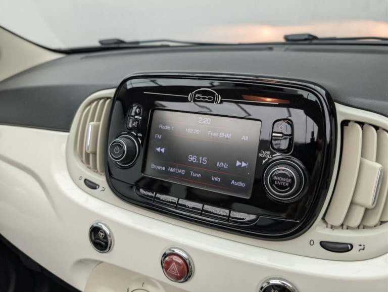 2018 Fiat 500 1.2 Collezione 2dr CONVERTIBLE PETROL Manual