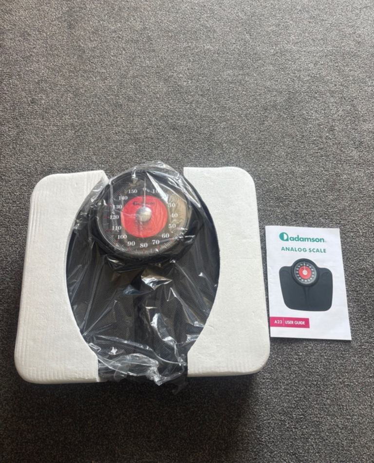 Adamson A23 Analog Bathroom Scales - NEW