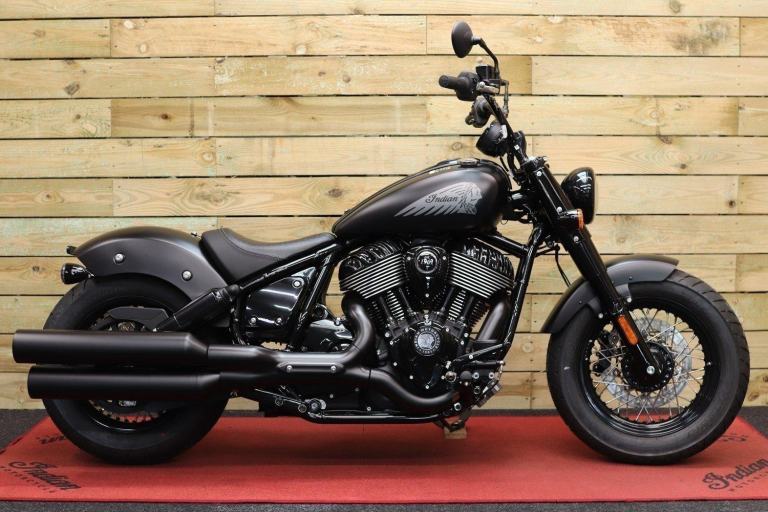 **IN STOCK** NEW INDIAN CHIEF BOBBER DARK HORSE - BLACK SMOKE - £1890 OFF RRP!