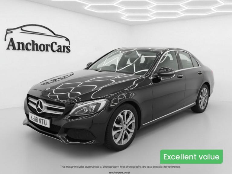 2018 Mercedes-Benz C Class C220d Sport (Premium Plus) Saloon 4dr Diesel G-Tronic+ Euro 6 (s/s) (1...