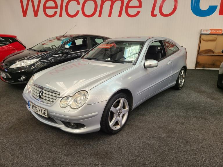 2006 Mercedes-Benz C Class C180K 1.8 Evolution S Automatic 3-Door COUPE Petrol Automatic