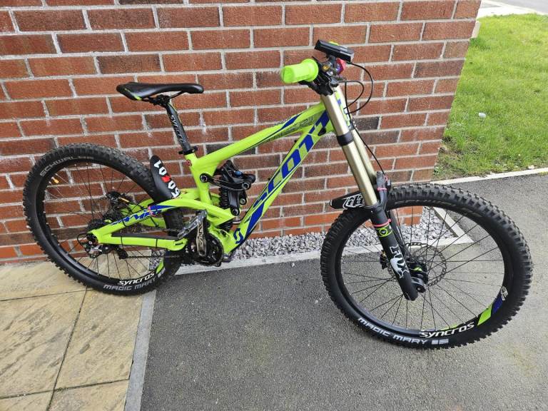 Scott gambler full suspension bike