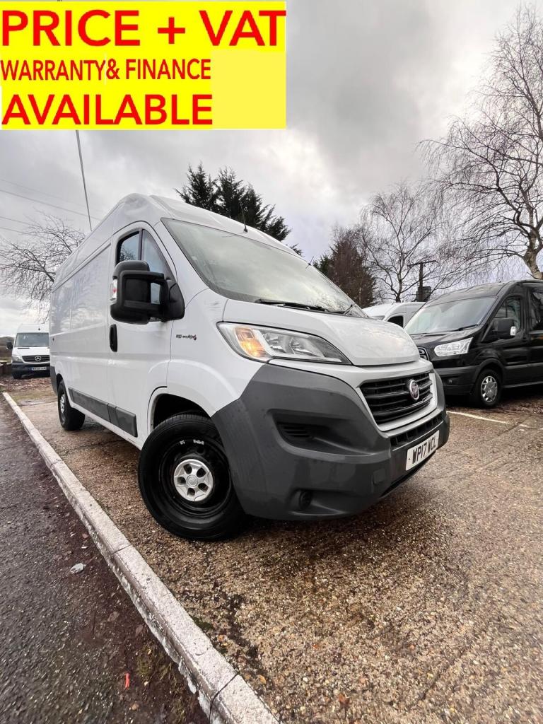 2017 Fiat Ducato 2.0 MultiJetII 35 M H2 MWB (1 OWNER) PANEL VAN Diesel Manual