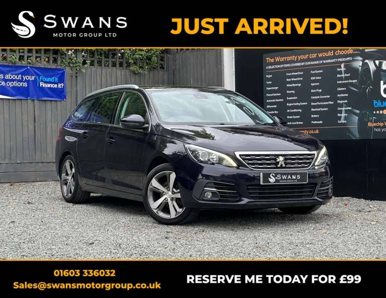2019 Peugeot 308 SW 1.2 PureTech GPF Allure Estate 5dr Petrol Manual Euro 6 (s/s) (130 ps) Estate...