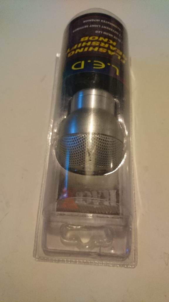 NEW FLASHING GEARSHIFT KNOB
