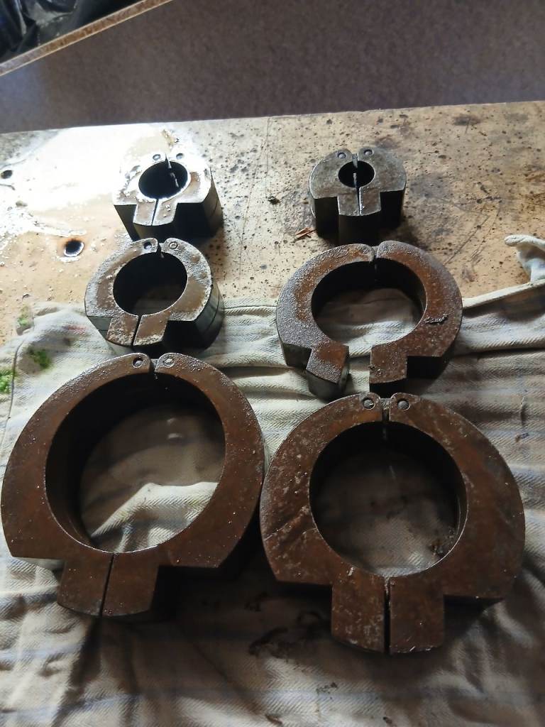 Hygeinic pipe cutting / saw blocks 