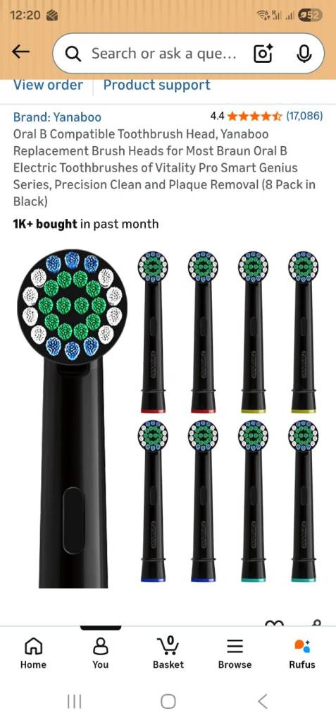 Replacement Toothbrush Heads