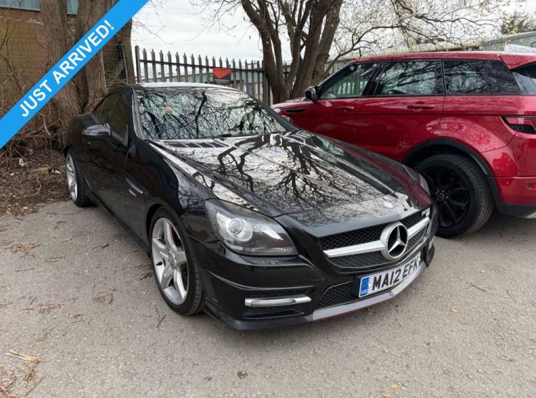 2012 Mercedes-Benz SLK SLK 200 BlueEFFICIENCY AMG Sport 2dr Tip Auto CONVERTIBLE PETROL Automatic