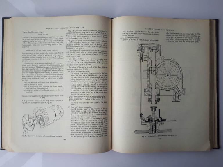 Marine Engineering Notes for Engine Room Artificers' and Mechanicians' Training, 1952